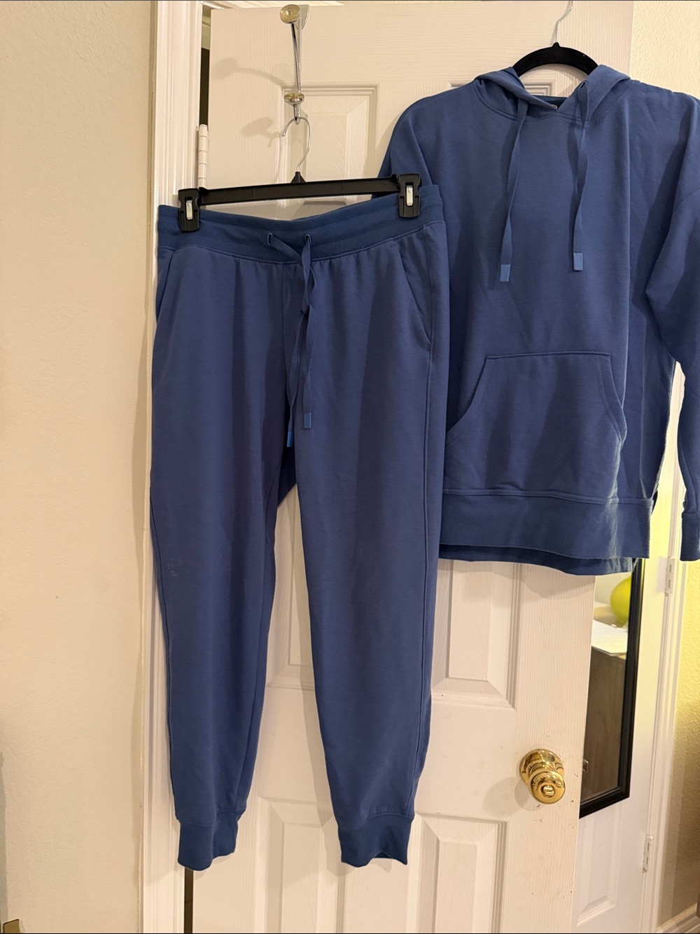Athletic Works Indigo Blue Kids Jogger Sweatpants